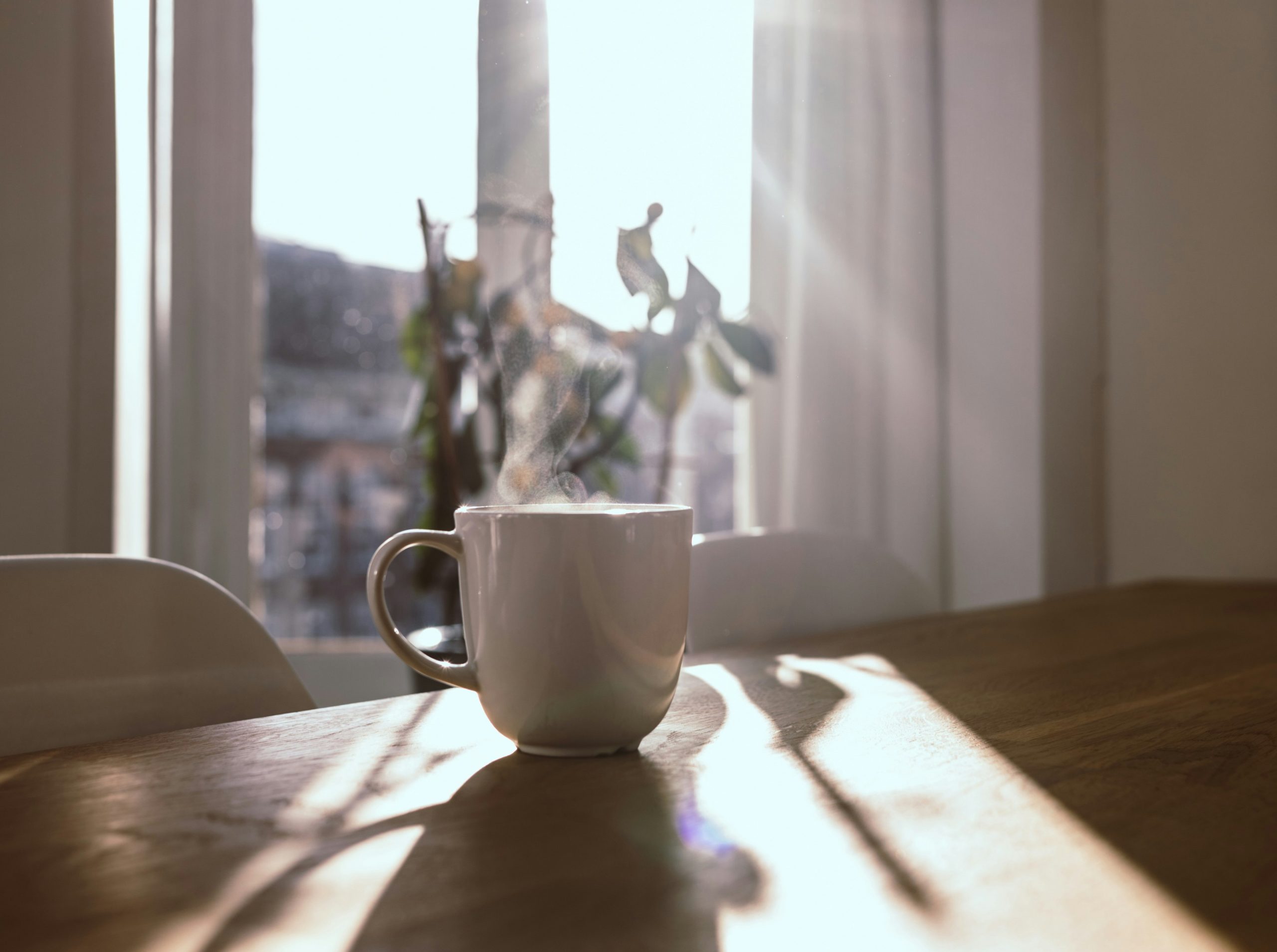 Stress cortisol morning light